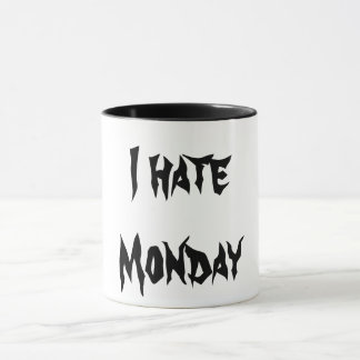 Taza Odio el lunes