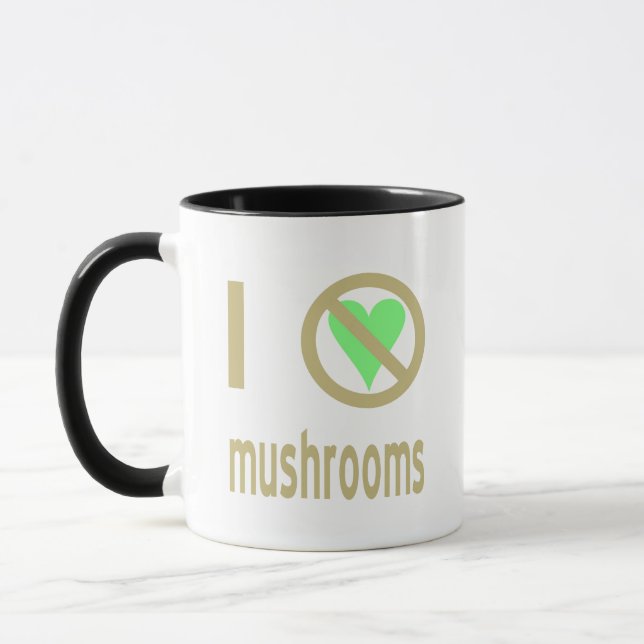 Taza Odio los hongos (Izquierda)