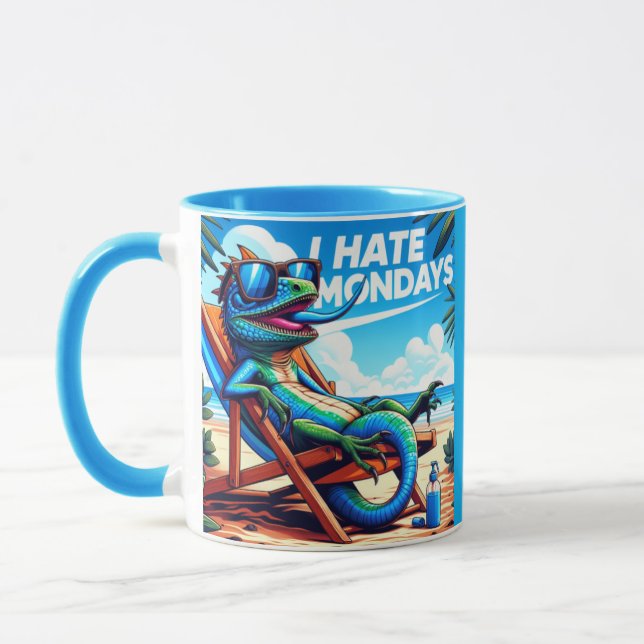 Taza Odio los lunes (Izquierda)