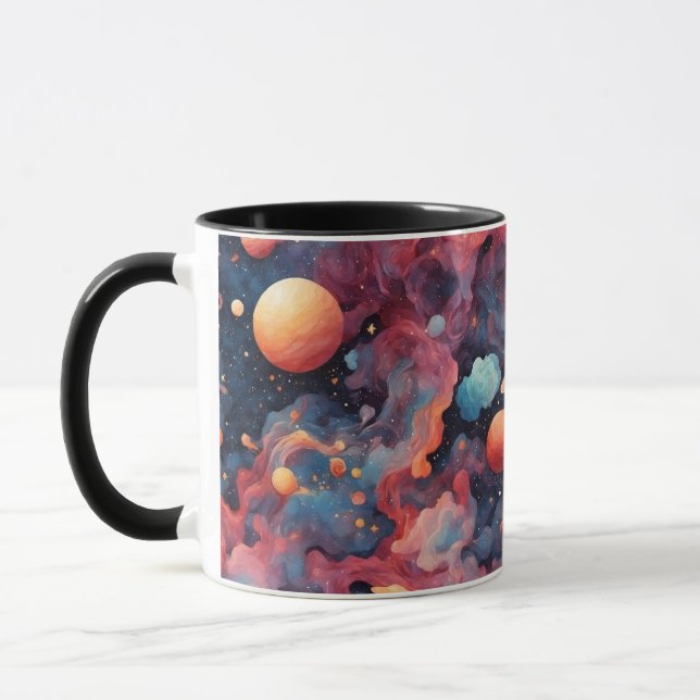 Taza Odisea cósmica: Galaxia nebulosa etérea (Izquierda)