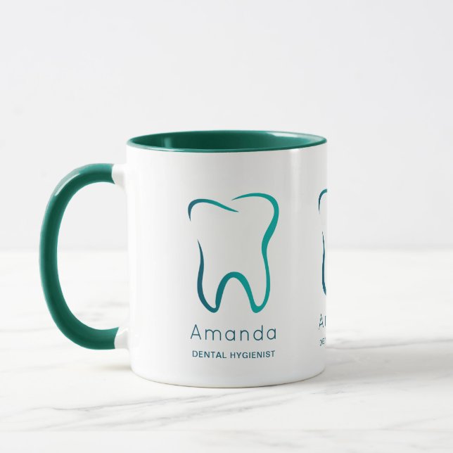 Taza Odontología dental profesión médica (Izquierda)