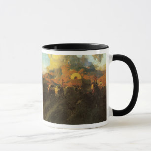 Taza Oeste Americano Antiguo, Sendero Overland por John