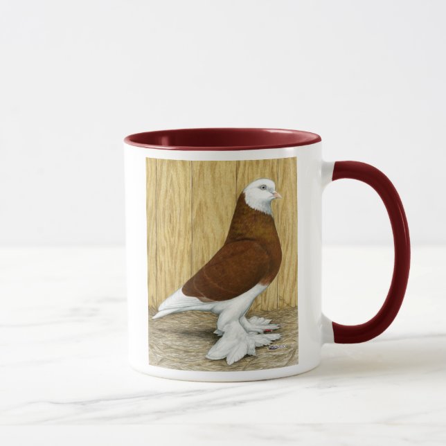 Taza Oeste de Inglaterra Tumbler Red Baldhead (Derecha)