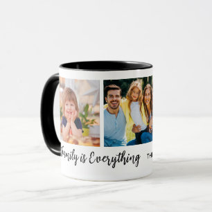 Taza Oferta personalizada de 3 nombres de familia de Co
