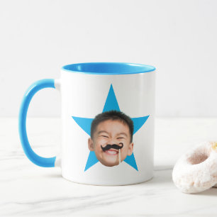 Taza Office Star Mug, Office TV Show Mug, Face Mug