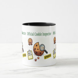 Taza Official Cookie Inspector Mug – Funny Coffee Cup 