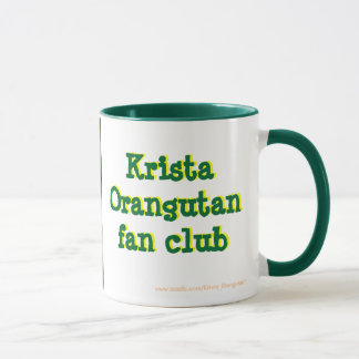 Taza Official Fan Club Krista Orangutan