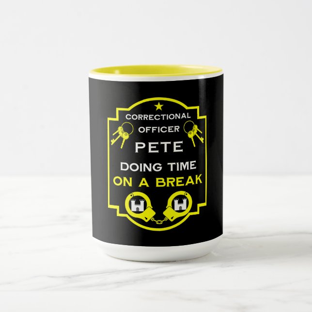 Taza Oficial de corrección de prisión (Centro)
