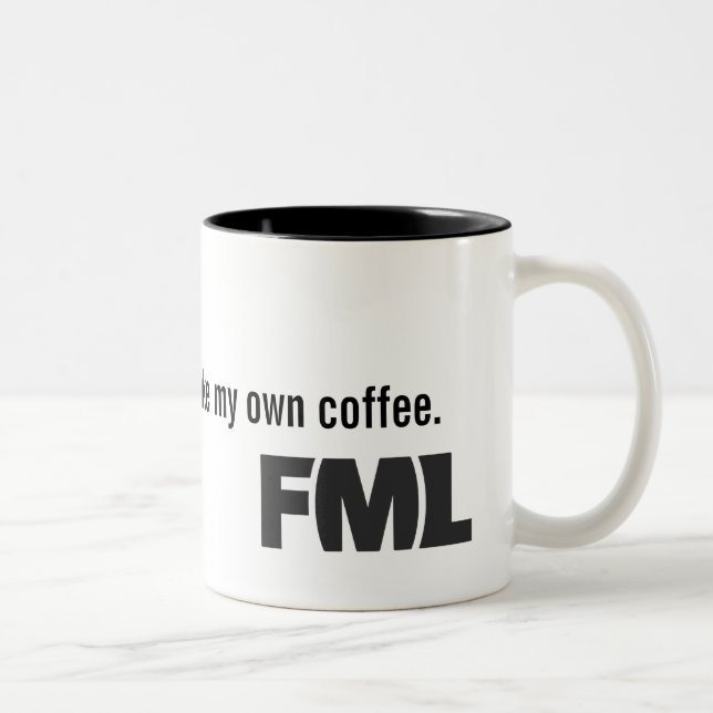 Taza oficial de FML: Hecho en casa (Derecha)