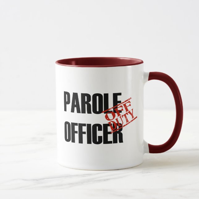 Taza Oficial de libertad condicional FUERA DE SERVICIO (Derecha)