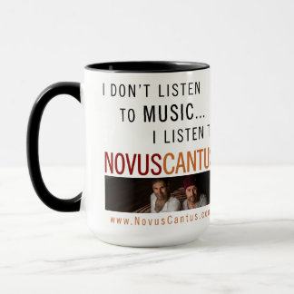 Taza oficial de Novus Cantus (15oz grandes!)