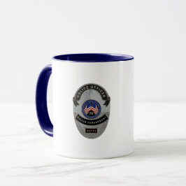 Taza Oficial de policía
