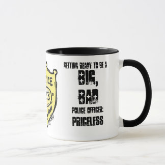 Taza Oficial de policía inestimable