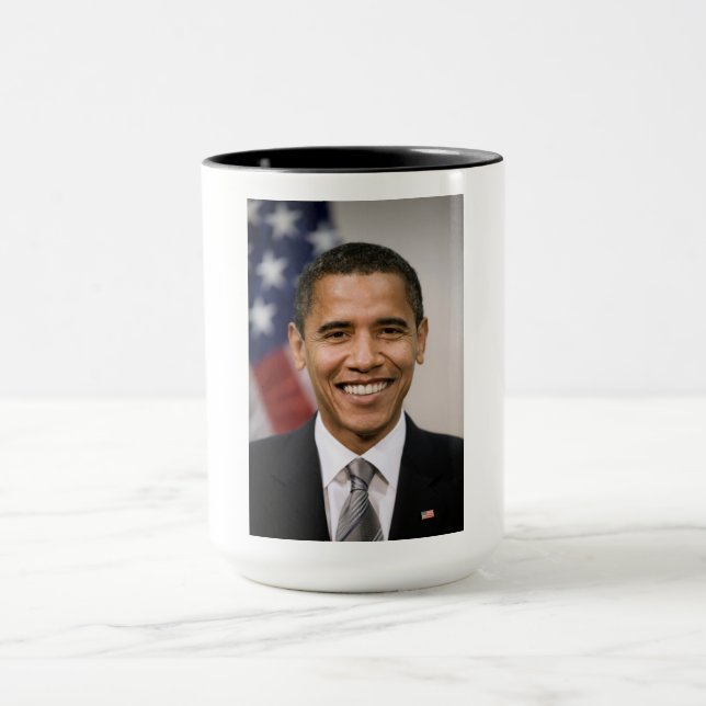 Taza Oficina del Presidente Electo Barack Obama (Centro)