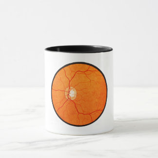 Taza Oftalmología Optometría Fundus Ojos Examen Mug