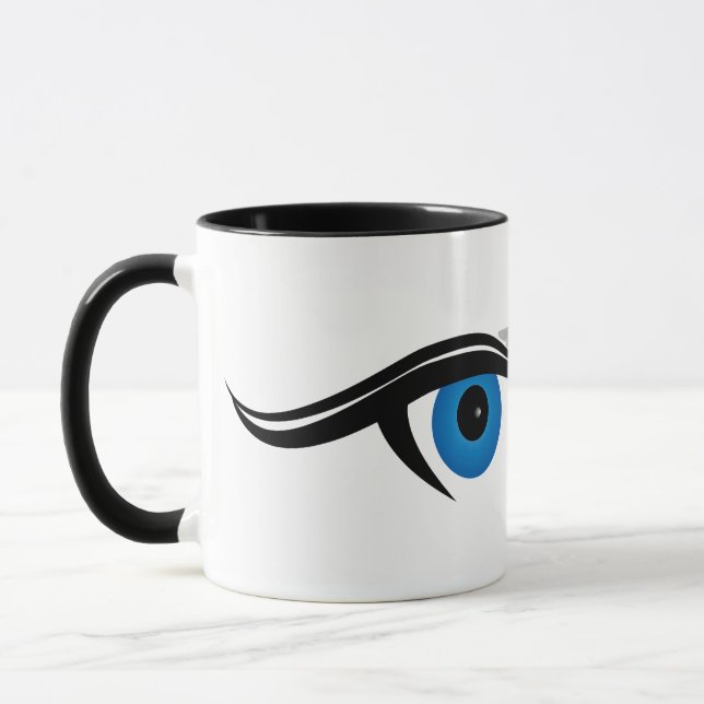 Taza Oftalmólogo Optometrista Destino De Ojos (Izquierda)