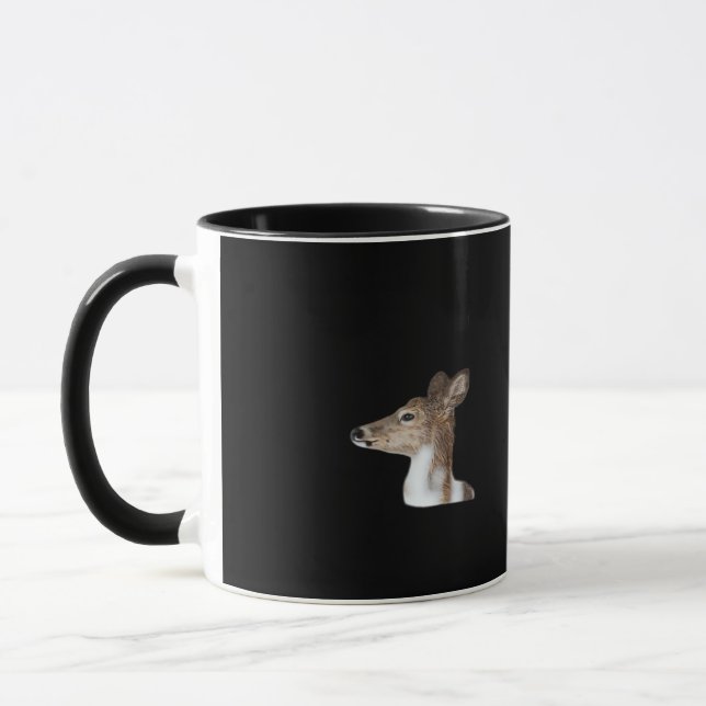 Taza Oh Ciervo Diseño Mínimo Moderno (Izquierda)
