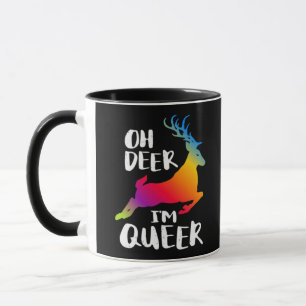 Taza Oh Ciervo Orgullo Extravagante Estilo Artístico Mí