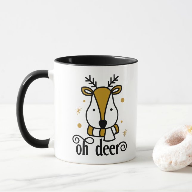 Taza Oh Deer (Con donut)