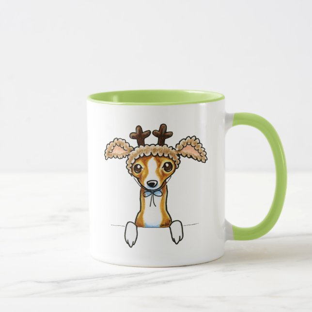Taza Oh Deer Italiano Greyhound (Derecha)