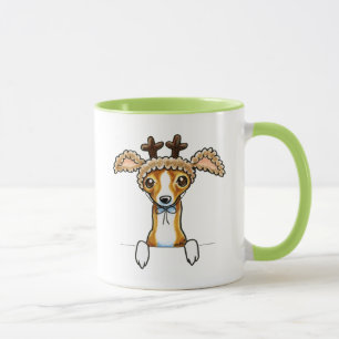 Taza Oh galgo italiano de los ciervos