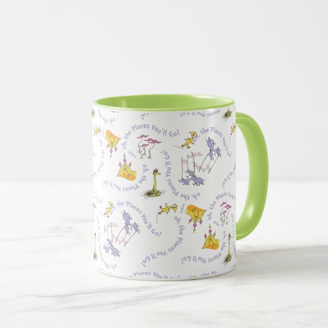 Taza ¡Oh, los lugares a los que llegarás! (Anverso derecho)