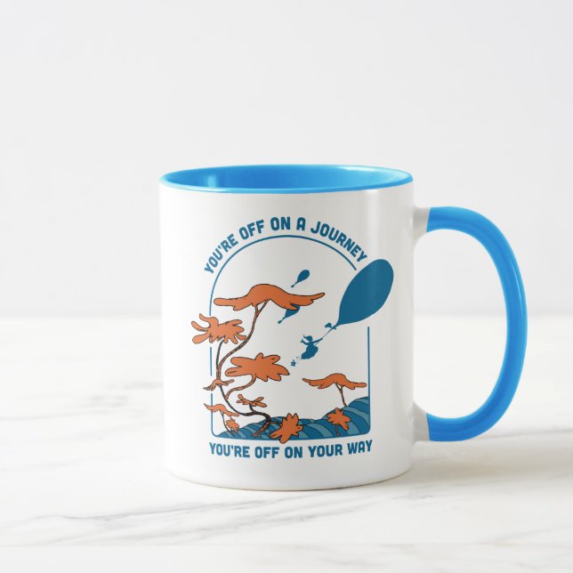 Taza ¡Oh, los lugares a los que vas! "De viaje" (Derecha)
