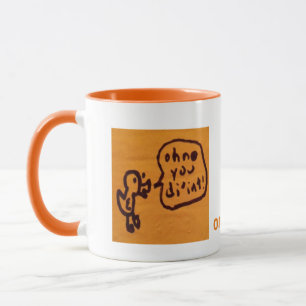 Taza Oh, no, no mug