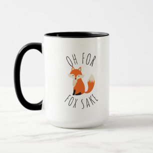 Taza Oh por Fox Sake Coffee Mug