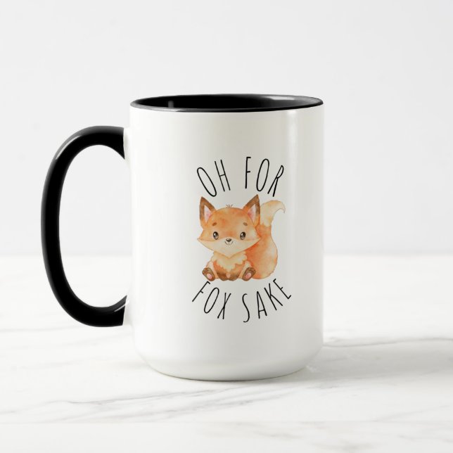 Taza Oh por Fox Sake Coffee Mug (Izquierda)