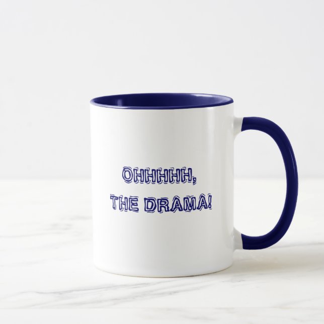 Taza ¡OHHHHH, EL DRAMA! con KBP (Derecha)