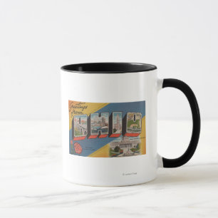 Taza Ohio (Capital del Estado/flor) - escena grande de