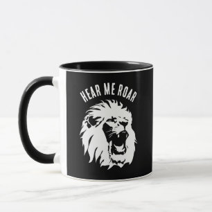 Taza Oírme Roar Cara de León
