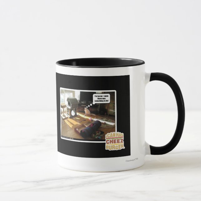 Taza Ojalá hubiera algo que hacer (Derecha)