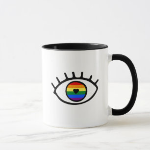 Taza Ojo arcoiris