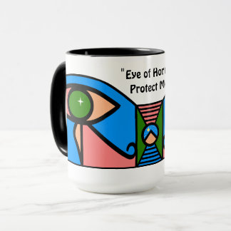 Taza "Ojo de Horus me protege"