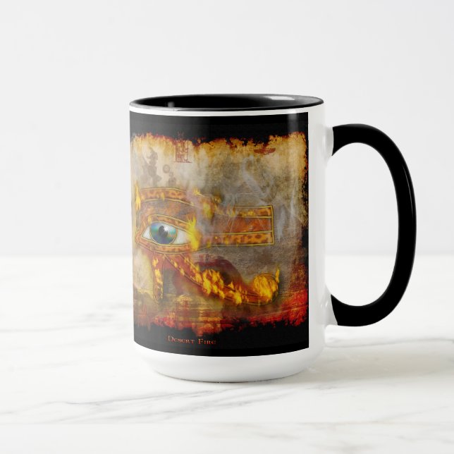 Taza Ojo de Horus Sacro Bar Egipcio (Derecha)