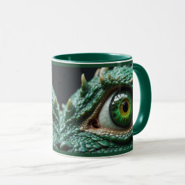 Taza Ojo de un arte de fantasía dragón