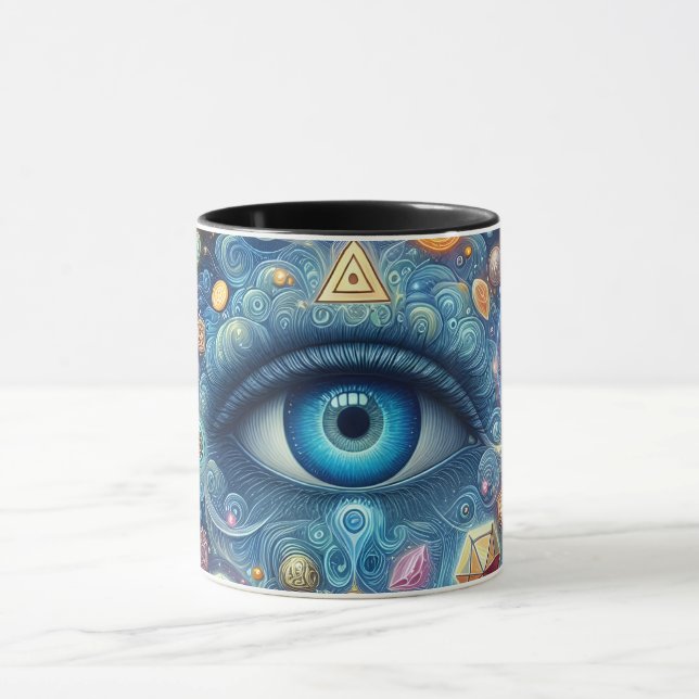 Taza Ojo Místico Psicodélico (Centro)