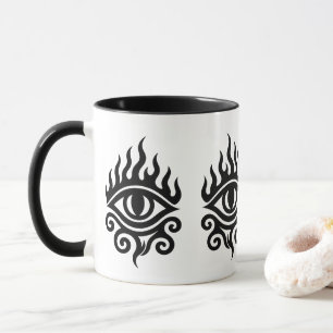 Taza Ojo tribal inflamante - Té de poder y visión