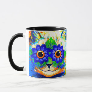 Taza Ojos de flor de gato