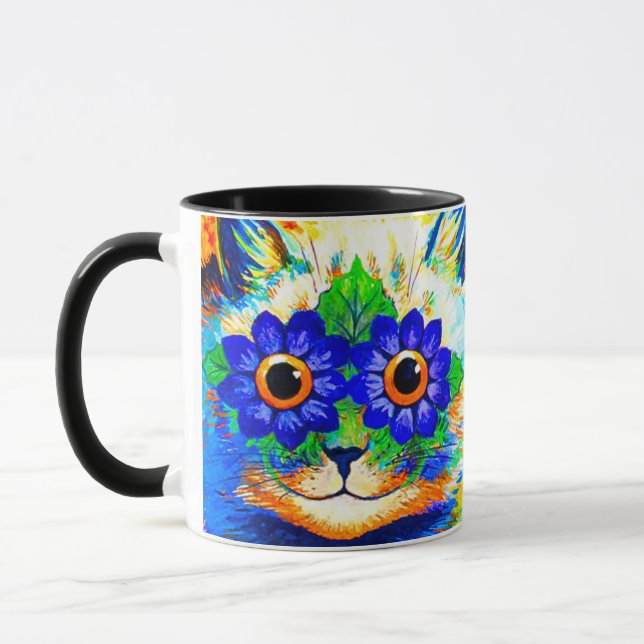 Taza Ojos de flor de gato (Izquierda)