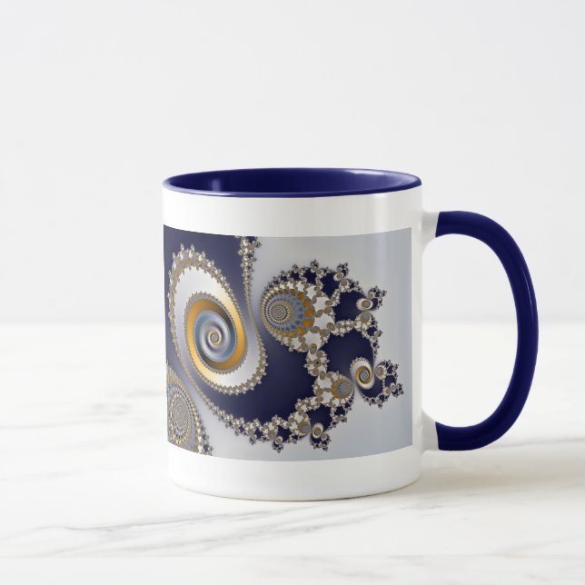 Taza Ojos en el cielo - Fractal (Derecha)