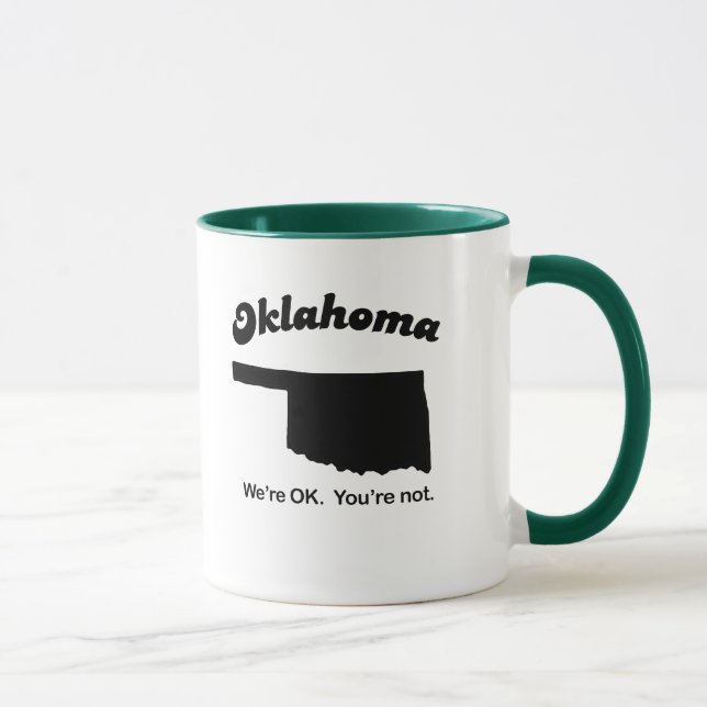 Taza Oklahoma - We' re AUTORIZACIÓN (Derecha)