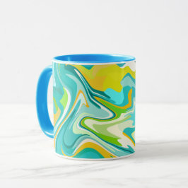 Taza Olas de océano vibrantes