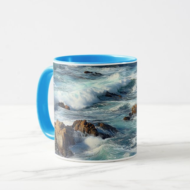 Taza Olas del Océano Pacífico (Anverso izquierdo)