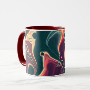 Taza Olas Fundidas en Movimiento de Medianoche