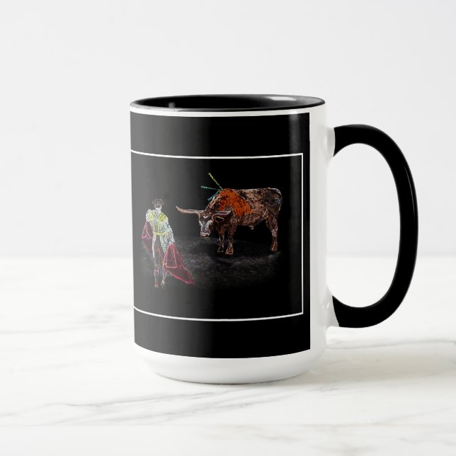 Taza ¡OLE TORO! El matador (Derecha)