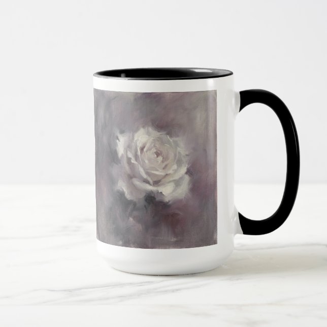 Taza "Óleo de rosa única" (Derecha)