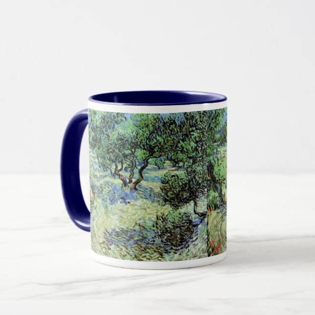 Taza Olive Grove de Vincent van Gogh (Anverso izquierdo)